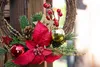 Türkranz - Weihnachtskranz - Weihnachtsdekoration - Rot, Produktbild-Vorschau 4