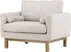 FURNLUX Sessel Olympos Grau Und Eiche 109cm / Hauptfarbe: Produktbild-Vorschau 1