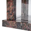 Viereckige Granit Grablampe Aurora, H 22 cm B 14 cm T 14 Produktbild-Vorschau 3