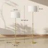 LED Stehlampe Dimmbar mit Fernbedienung, Höhenverstellbare Produktbild-Vorschau 6