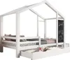 MODFU Lit Enfant 90x200 cm - Lit Déco Avec Tiroirs de Voir les images du produit 10