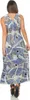 Damen Sommer-Kleid mit Muster; Blau/XL/XXL Produktbild-Vorschau 3