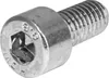 A close-up studio shot of a single metal bolt. Anteprima dell’immagine prodotto