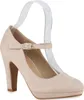 Mytrendshoe Damen Pumps Mary Janes Riemchenpumps High Heels Produktbild-Vorschau 1