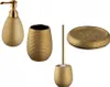 Badezimmer Kosmetikbecher 11 cm gold Produktbild-Vorschau 2
