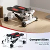 Mini-stepper COSTWAY con corde elastiche, stepper Anteprima dell’immagine prodotto 3