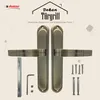 DOMINO Türgriff 72 Drückergarnitur BB-Buntbart Set | Produktbild-Vorschau 9