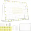 COSTWAY 2 w 1 bramka do piłki nożnej i rebounder, zestaw Podgląd zdjęcia produktu 1