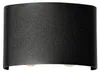 Außenwandleuchte Schwarz inkl  LED 4 Flammig IP54 Silly Produktbild-Vorschau 8
