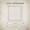 Bandana Tuch Paisley Muster 02 rot weiß quadratisches Produktbild-Vorschau 5
