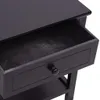 VidaXL 242873, Czarny, MDF, Paulownia, Sklejka, 325 x 240 x Podgląd zdjęcia produktu 5