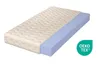 A cutaway view of a mattress showing its internal foam structure, with a certification logo. Produktbild-Vorschau