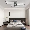 ZMH LED Plafonnier Noir Dimmable avec télécommande Salon Voir les images du produit 4