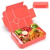 Brotdose Kinder mit Fächern,1350ml Lunch Bento Box Produktbild-Vorschau 1