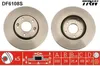 2x TRW Bremsscheibe DF6108S für HYUNDAI ix35 (LM EL ELH) Produktbild-Vorschau 5