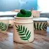Vorratsdose 1,09 Liter Keramik gemustert neuetischkultur Produktbild-Vorschau 2