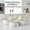MASTERPAN | Set mit 5 Töpfen mit Deckel 20/22/24/26/28cm Produktbild-Vorschau 4