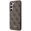 Guess GUHCS24MG4GFBR S24+ S926 braun hard case 4G Metal Produktbild-Vorschau 2