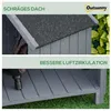 Outsunny Gartenschrank Holz Geräteschuppen Geräteschrank Produktbild-Vorschau 5