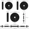 SPORTNOW 2-in-1 Hantel Set, 25 kg verstellbar Dumbbell Set Produktbild-Vorschau 3