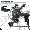 26 Zoll Mountainbike mit Aluminiumrahmen, ergonomischer Produktbild-Vorschau 6