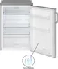 An open refrigerator with shelves and door compartments, showing the interior. Voir les images du produit