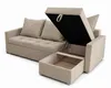 AX LIVING Ecksofa ELIF Beige mit Schlaffunktion L-Form, Produktbild-Vorschau 4