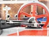 Wilesco Dampfmaschine D20, Schwarz, Blau, Rot Produktbild-Vorschau 4