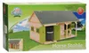 Detský glóbus Stajňa pre kone drevená 34x21x19,5cm zelená Náhľad obrázku produktu 5