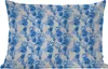 MuchoWow® Outdoor Kissen - Blumen - Blüte - Blau - Collage Produktbild-Vorschau 1
