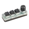 A small, rectangular electronic device with three black keys and a rotary knob, set against a white background. Podgląd zdjęcia produktu