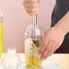 2dílný plastový šejkr na koktejly, ruční šejkr se stupnicí, Náhled obrázku produktu 5