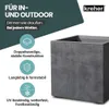 Kreher® XL Pflanzkasten „Millennium“ 49x49x49 cm - 80L Produktbild-Vorschau 4