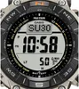 Casio Pro-trek Uhr, Silber, Titan Resin, Duplex LCD Produktbild-Vorschau 5