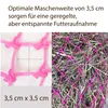 Heunetz für Pferde engmaschiges Heunetz in pink - Produktbild-Vorschau 4