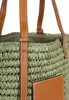 styleBREAKER Korbflecht Schultertasche aus Papierstroh mit Produktbild-Vorschau 4