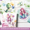 Einhorn Einladung Kindergeburtstag Mädchen | XXL Unicorn Produktbild-Vorschau 7