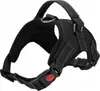 A black dog harness is shown against a white background. Produktbild-Vorschau