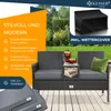 KESSER® Polyrattan Gartenbank 2-Sitzer Bank mit Produktbild-Vorschau 2