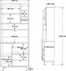 Skye Decor, RE6-SA, Schränke, Mehrzweckschrank, Eiche, 88 x Produktbild-Vorschau 7