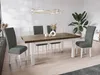 - 160 x 90 cmModerní Obdélníkový Rozkládací Jídelní Stůl - Náhled obrázku produktu 4