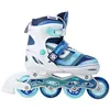 2in1 Inlineskates/Schlittschuhe Raven Drill White/Mint Produktbild-Vorschau 2