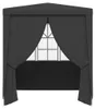 vidaXL Professionele partytent met zijwanden, 2x2 meter, Productafbeelding-voorbeeld 3