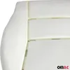 A close-up view of a white foam seat cushion with horizontal lines. Náhľad obrázku produktu