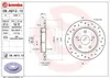 2x BREMBO Bremsscheibe 08.A912.1X für TOYOTA AURIS (NZE18_ Produktbild-Vorschau 5