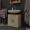 Meuble vasque simple Vicco Irma Beige 60x59cm, Model 58296 Voir les images du produit 3