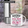 Trendation - Tante Hundemama Geschenk Beste Tante Emaille Produktbild-Vorschau 3