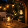 LUMILED 2 ks solárna lampa na vonkajšie použitie – závesná Náhľad obrázku produktu 1