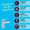 GROHE Start, Waschbecken, Hebelgriffe, Edelstahl Produktbild-Vorschau 3