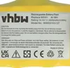 vhbw Akku Ersatz für 11702 für Staubsauger (3000 mAh, 14,4 Produktbild-Vorschau 5